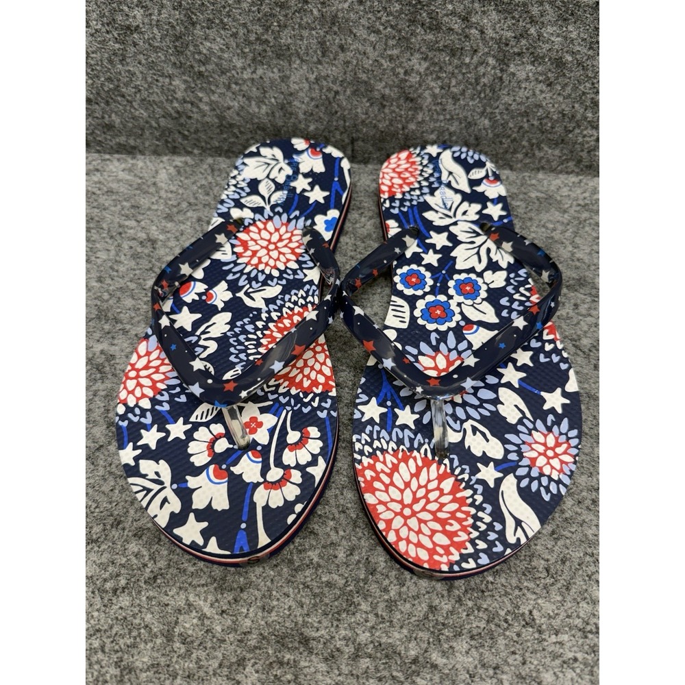 Vera Bradley - Flip Flops - Red White and Blossoms - Women's‎ 5-6